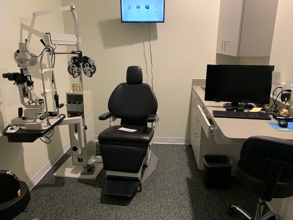 Kutryb Eye exam room